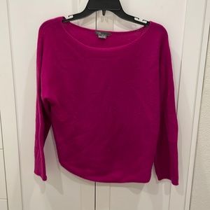 Vince boat neck wool/cashmere sweater